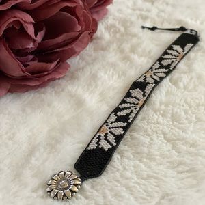 Beaded Leather Bracelet